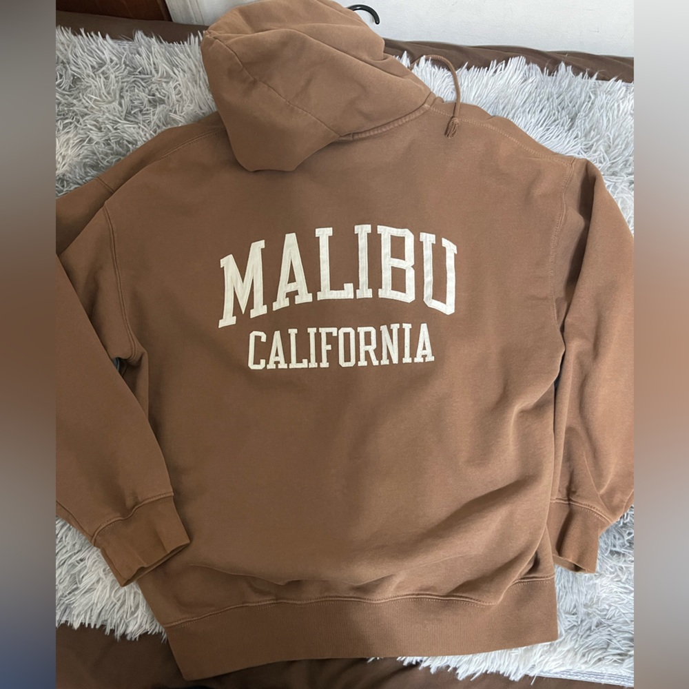 Brandy Melville Oversized Zip up Hoodie